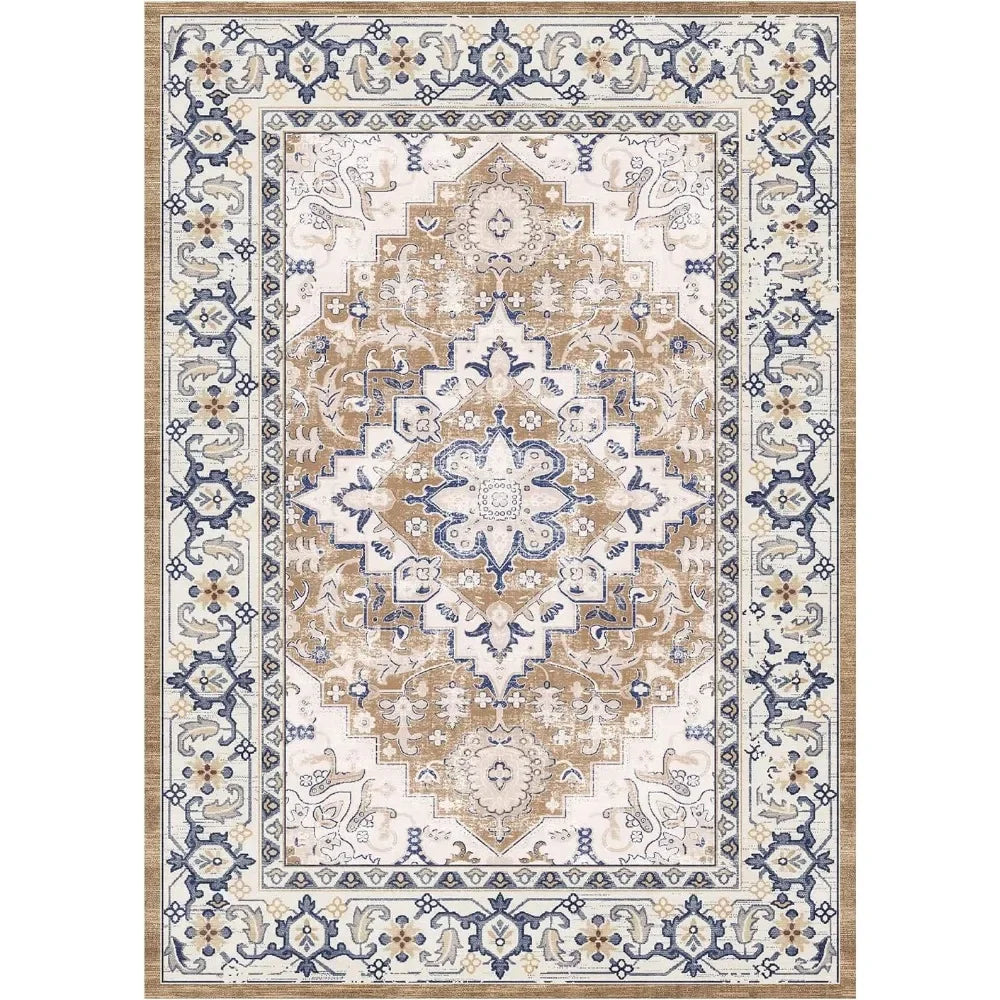 8 x 10 Floral Medallion Vintage Rugs