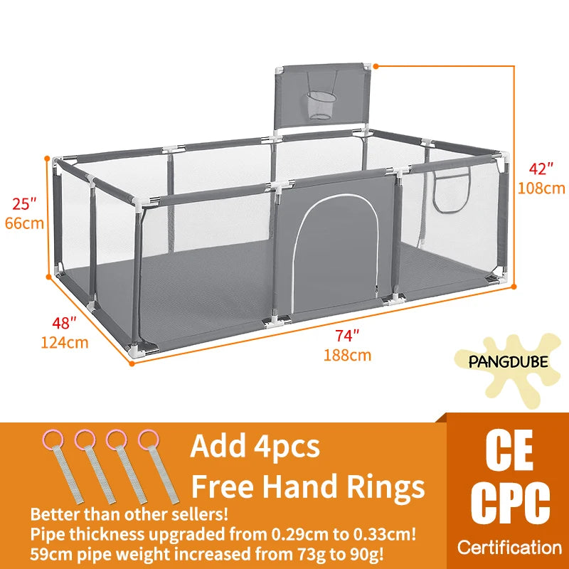 Playground Playpen for Baby and Toddlers