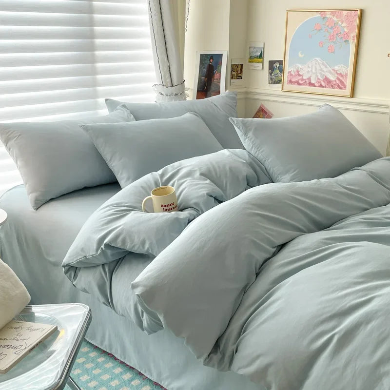 Bedding Set with Duvet Cover, Sheets, Pillowcases