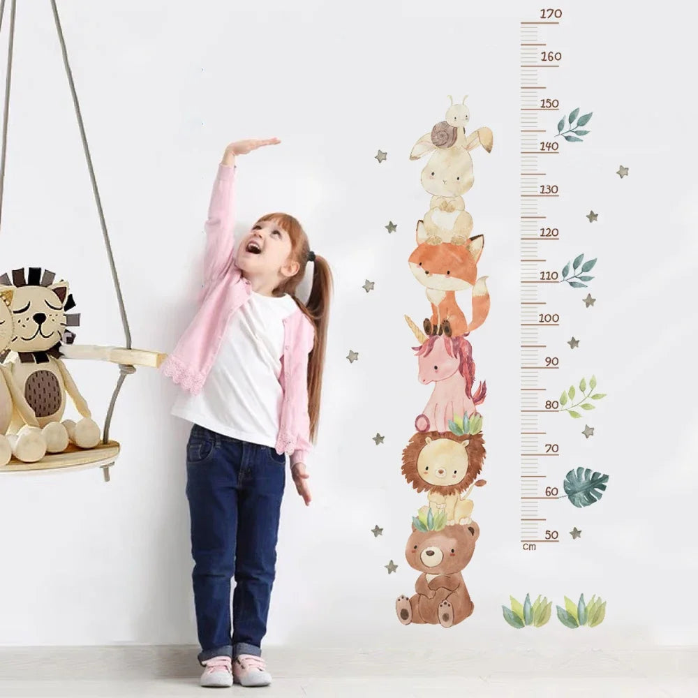 Kids Grow Chart Wall Decals