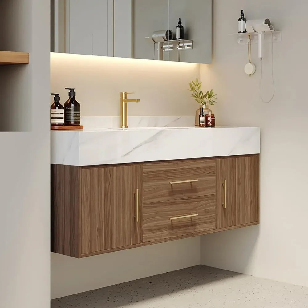 Floating Bathroom Vanity Set