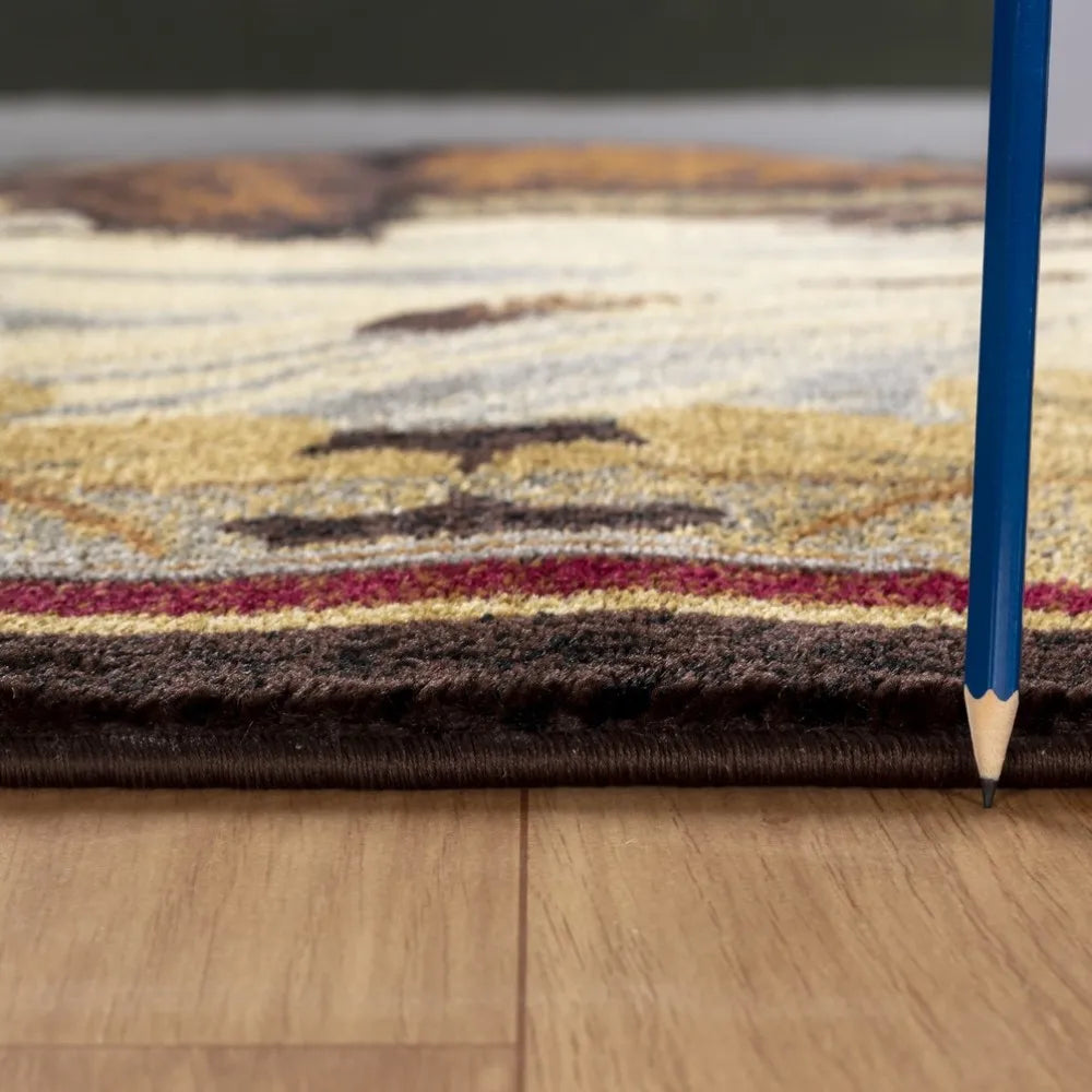 7 ft. 10 in. x 10 ft. 3 in. Lodge Area Rug