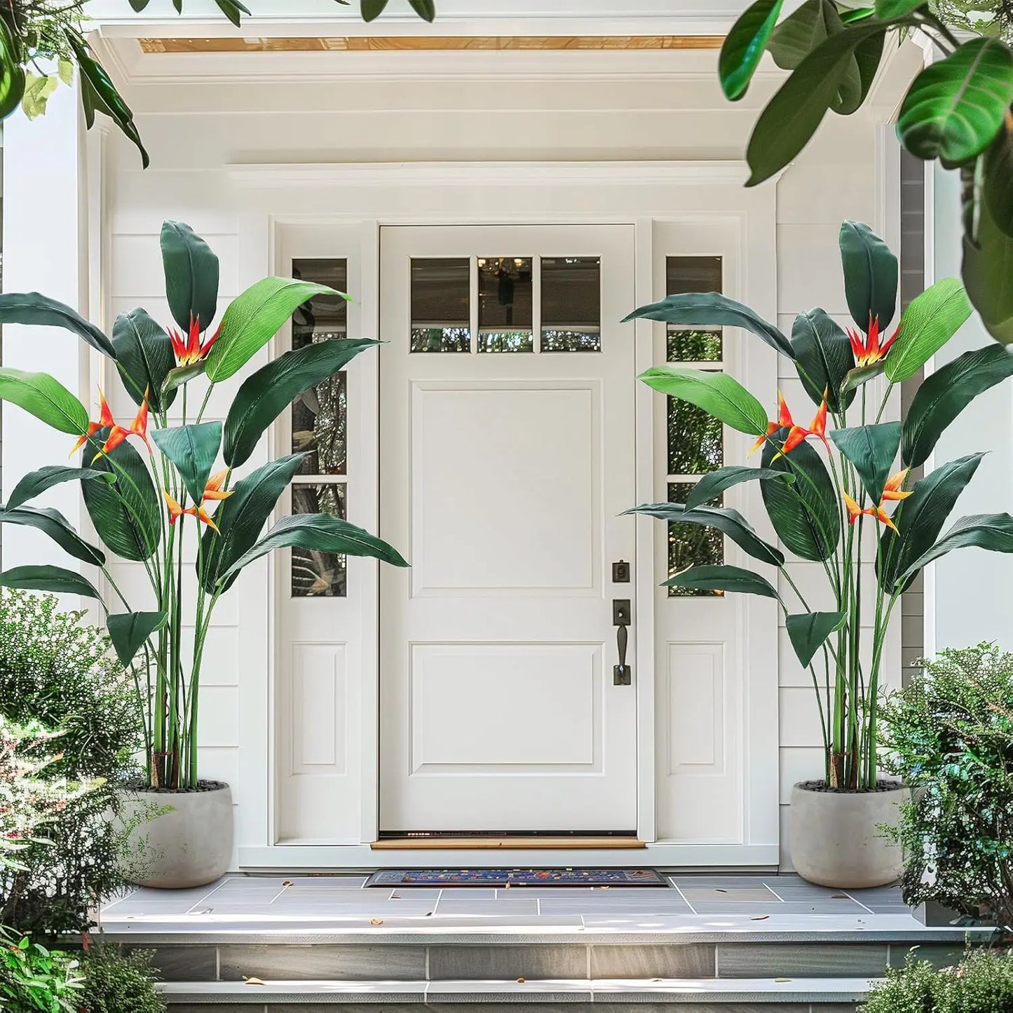 Artificial Bird of Paradise Plant for Indoor Outdoor