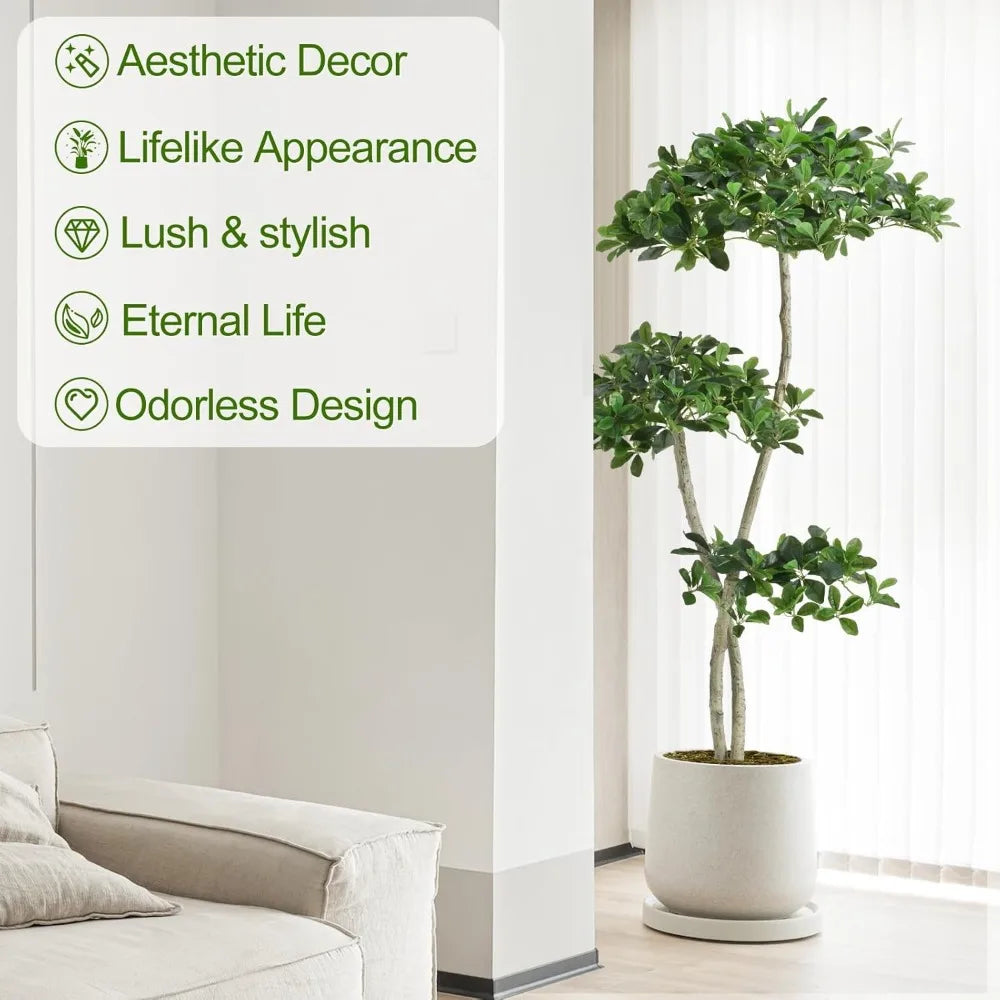 5ft Tall Artificial Black Olive Tree