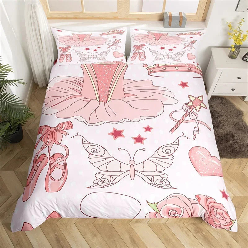 Ballerina Duvet Cover Set 2/3 Pieces