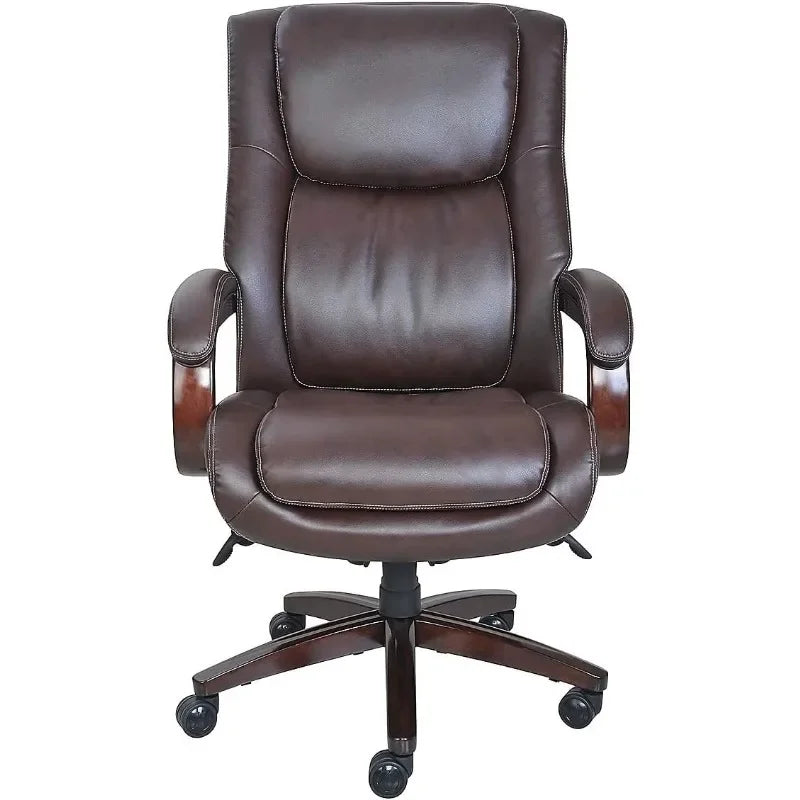 La-Z-Boy Winston Leather Executive Chair Brown