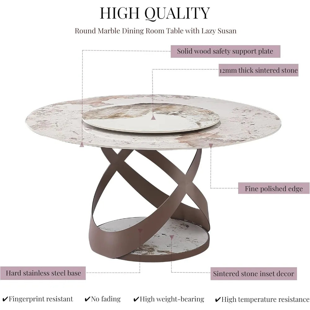 Modern 9 Piece Dining Table Set