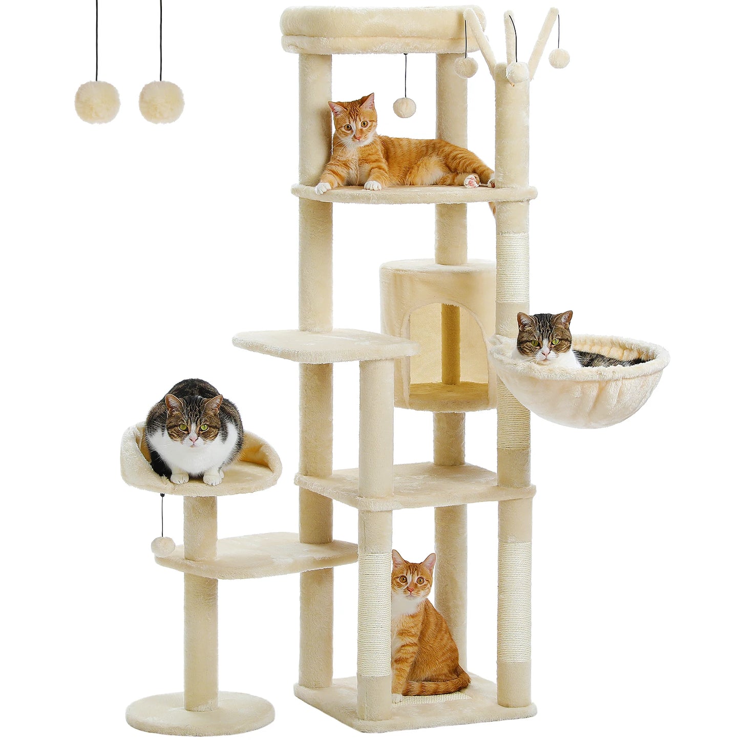 Multi-Level Cat Tree for Large Cats
