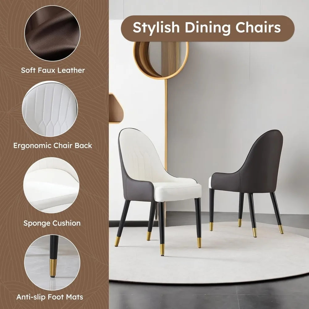 Modern 9 Piece Dining Table Set