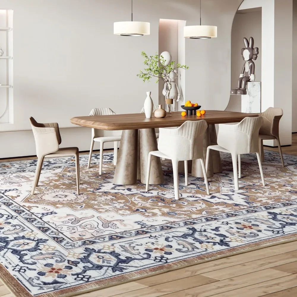 8 x 10 Floral Medallion Vintage Rugs
