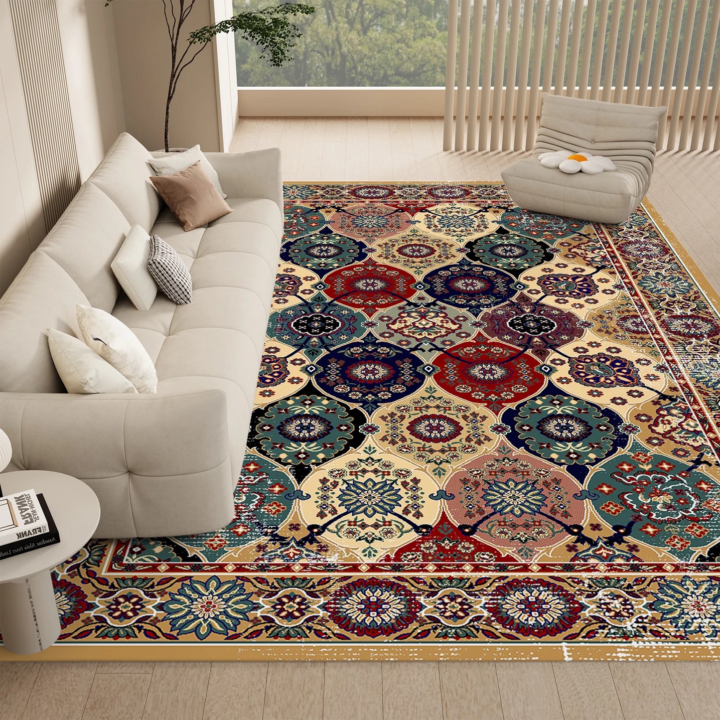 Throw Carpet for Living Room Bedroom Kitchen