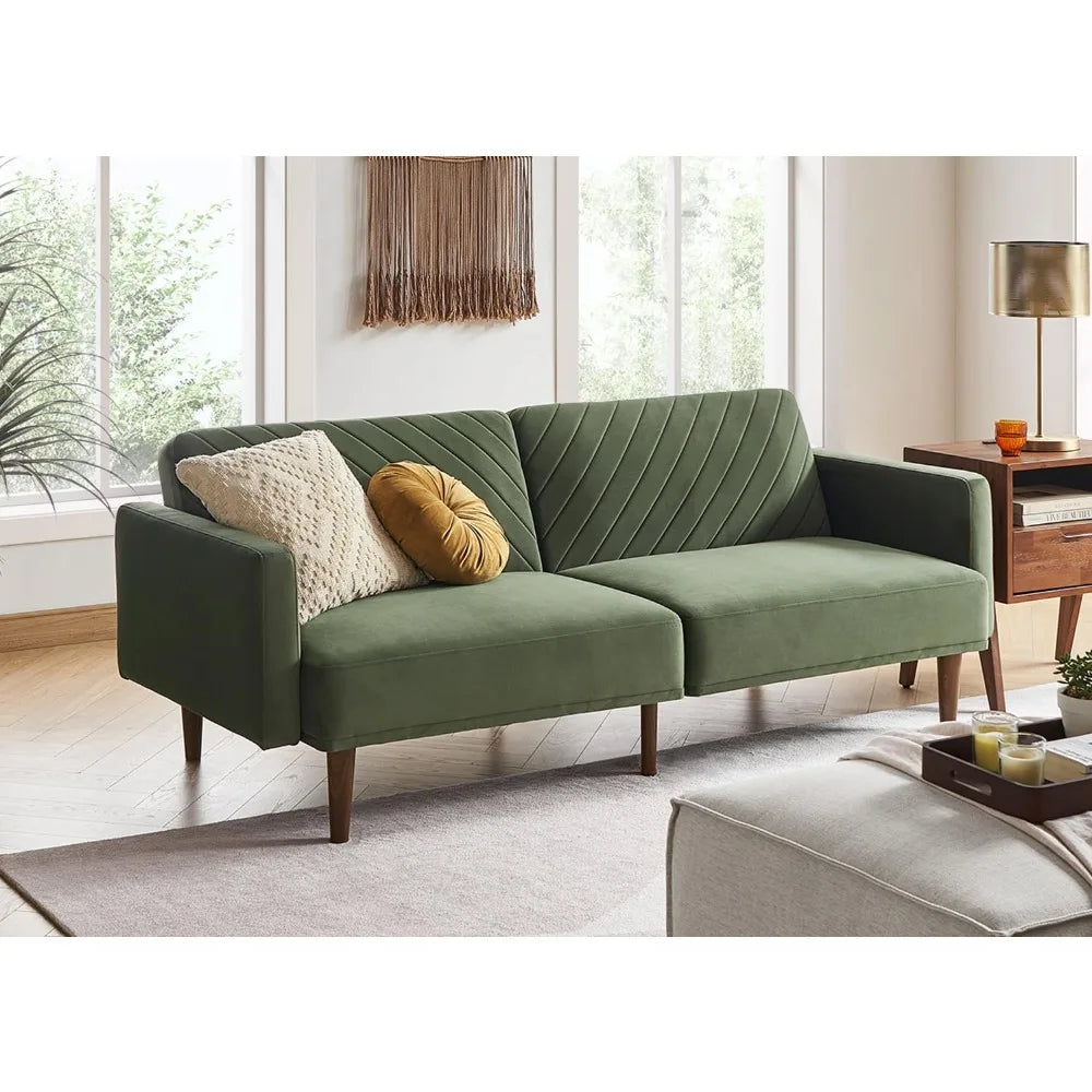 Mid Century Modern Futon Sofa Bed