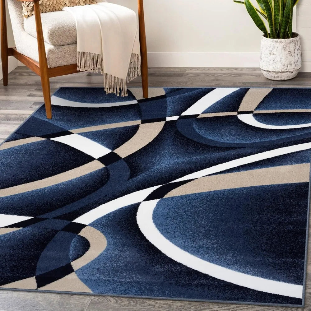 Modern Abstract Area Rug