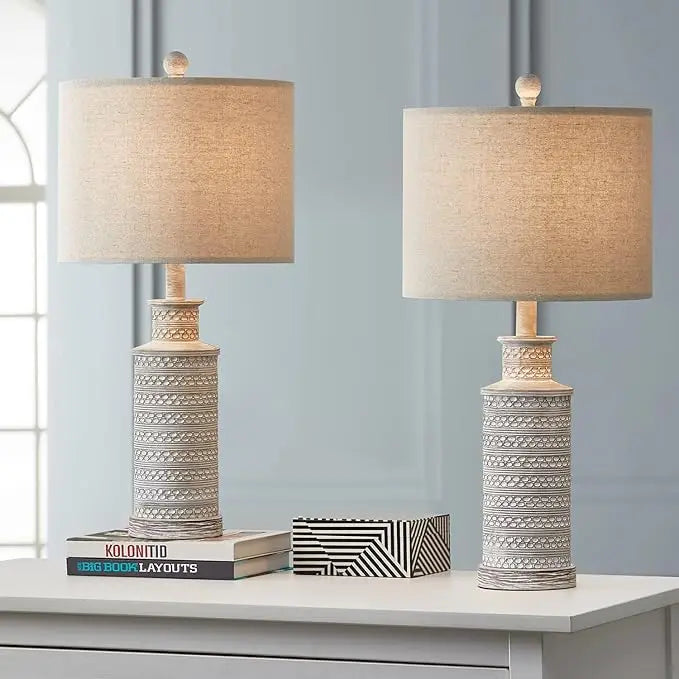24'' Vintage Table Lamp Set of 2