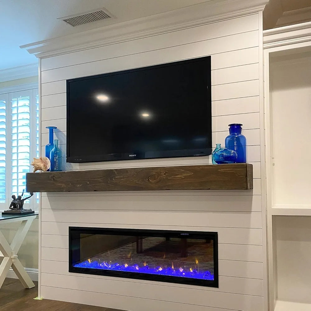 Floating Fireplace Mantel
