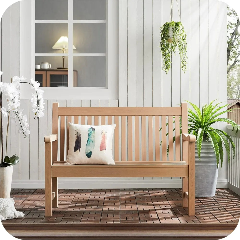 2-Person All-Weather Outdoor Bench