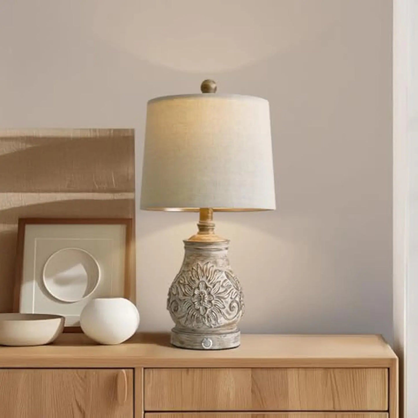 Table Lamp Set of 2 3 Way Dimmable Touch Lamps