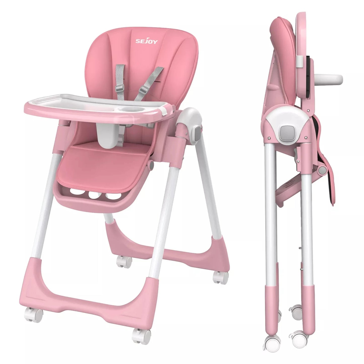 Baby Highchair Adjustable Backrest