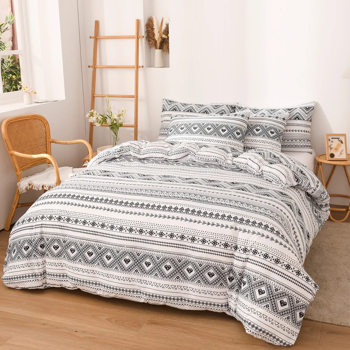 Bohemian Duvet Cover Set with Pillowcases