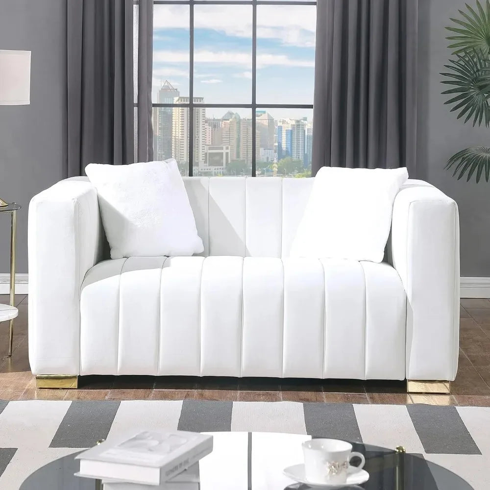 2 Pcs Living Room Sofa and Loveseat