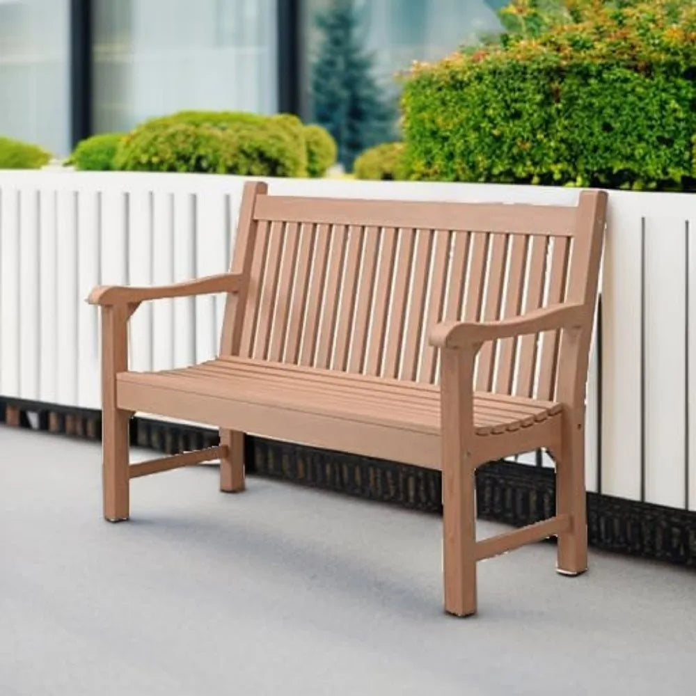 2-Person All-Weather Outdoor Bench