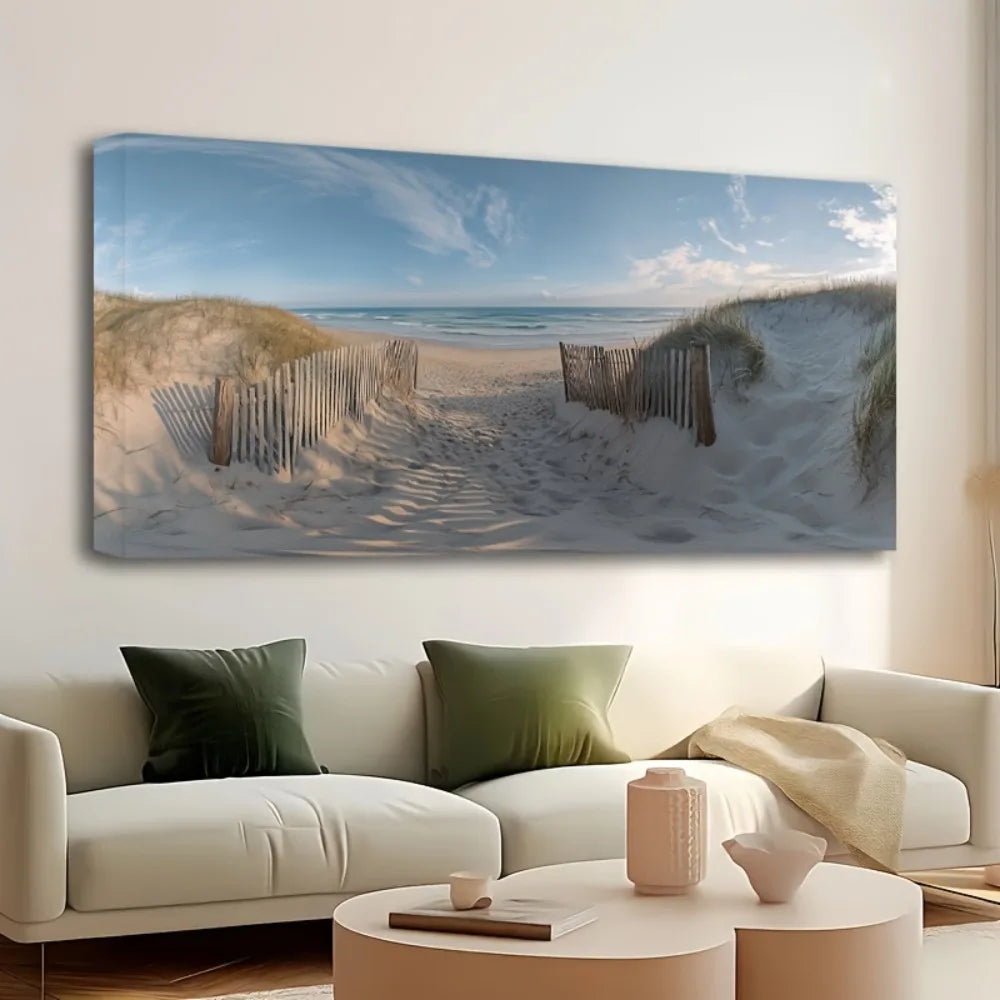 Large Canvas Ocean Landscape Painting