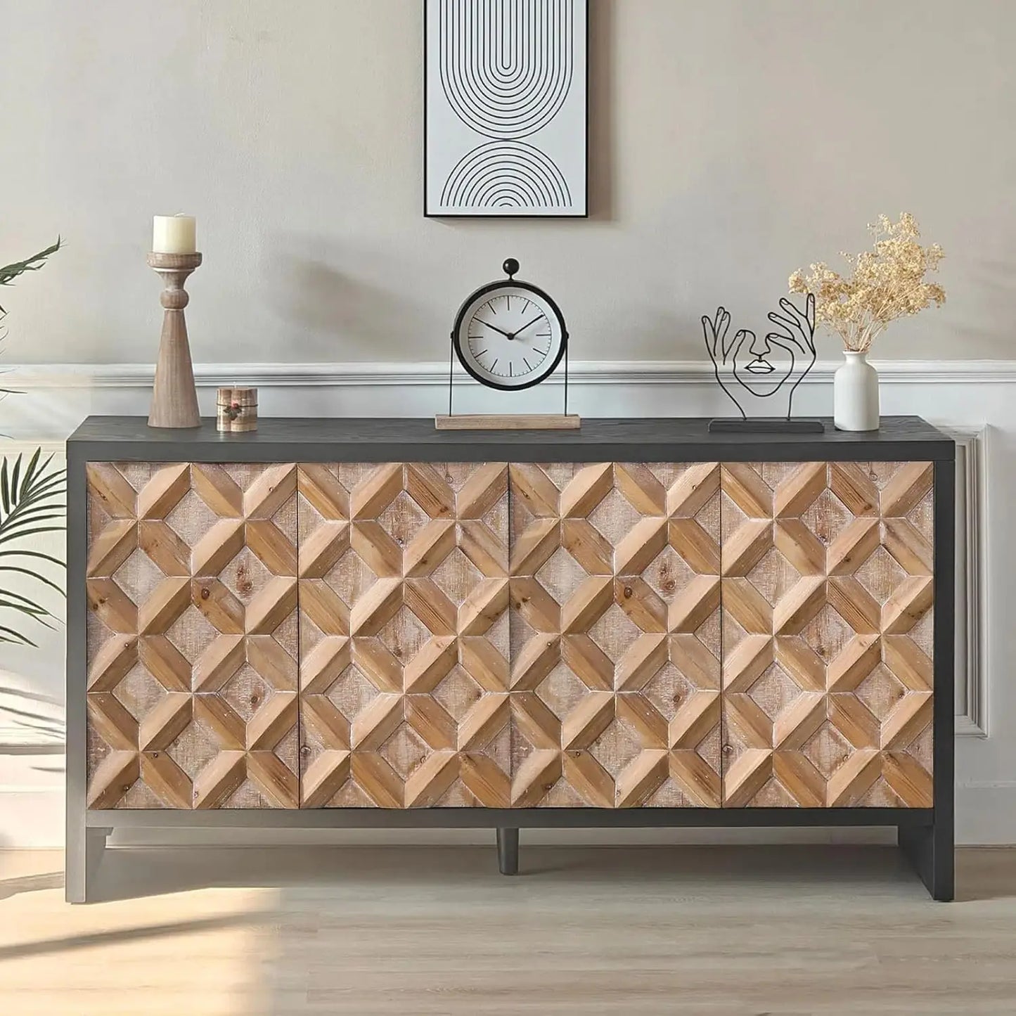 Sideboard Buffet Accent Cabinet with Storage