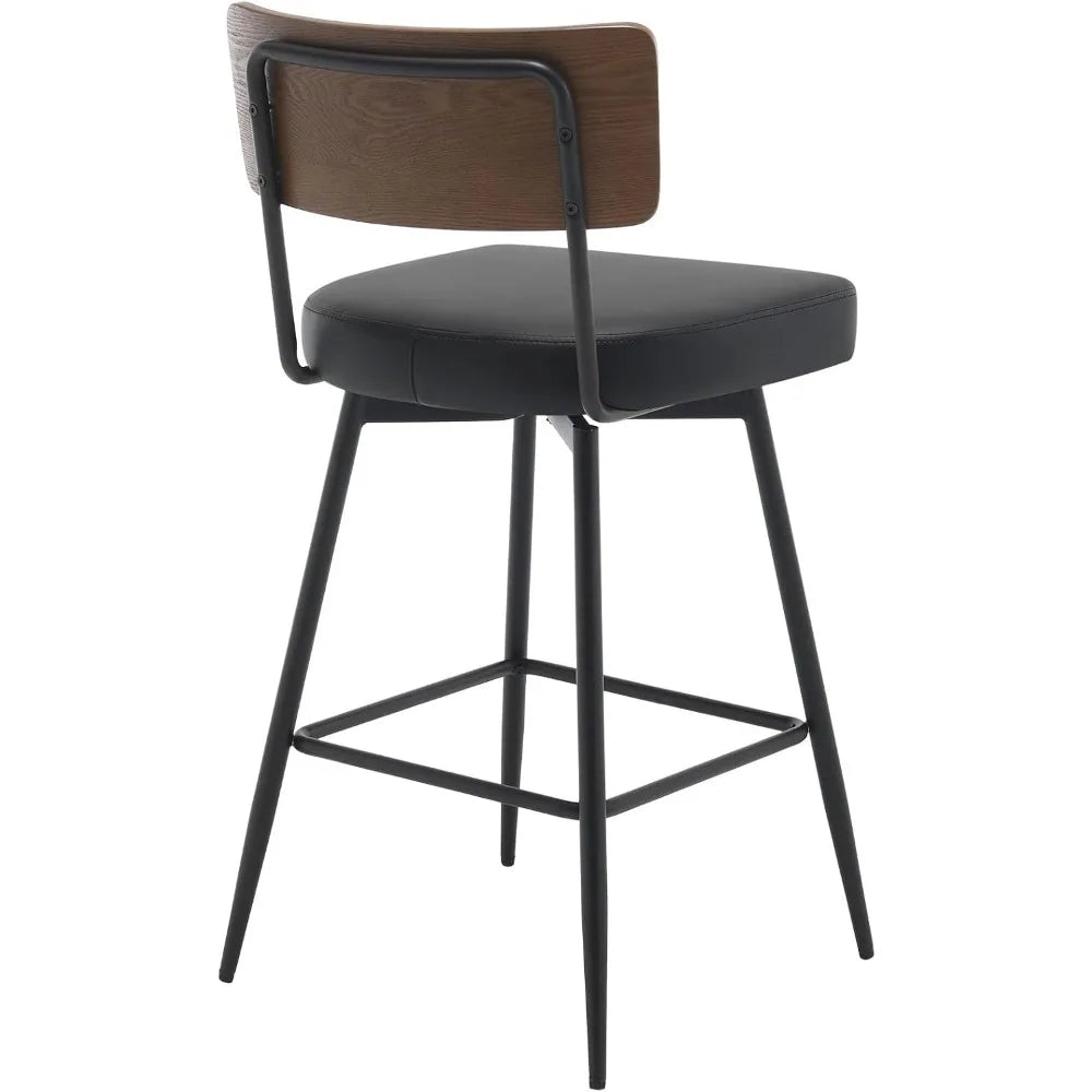 Counter Height Swivel Bar Stools Set of 4