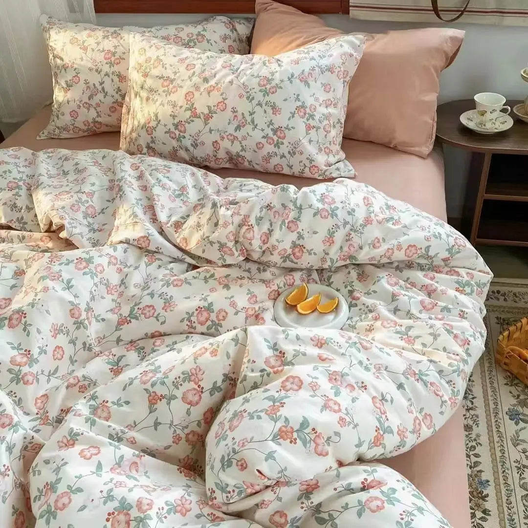 Duvet, Sheet, and Pillowcases Bedding Set