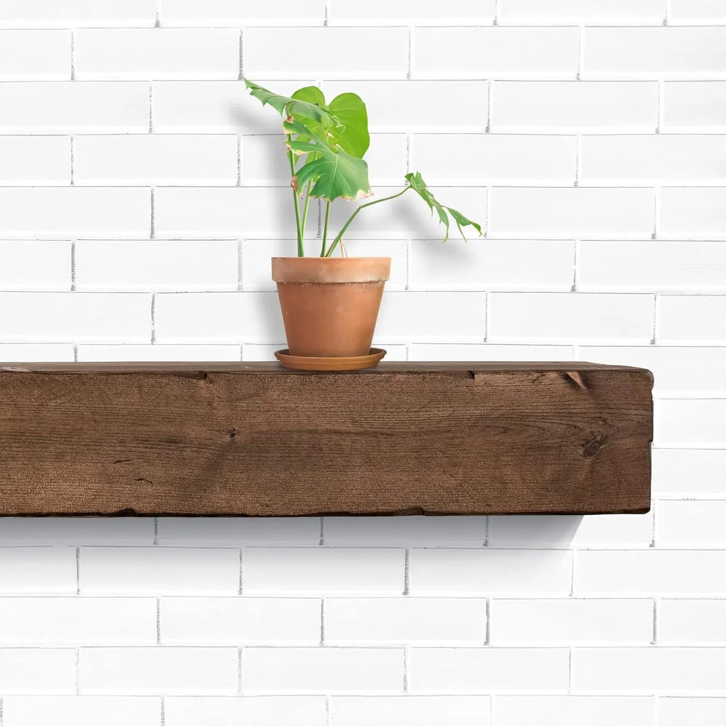 Floating Fireplace Mantel