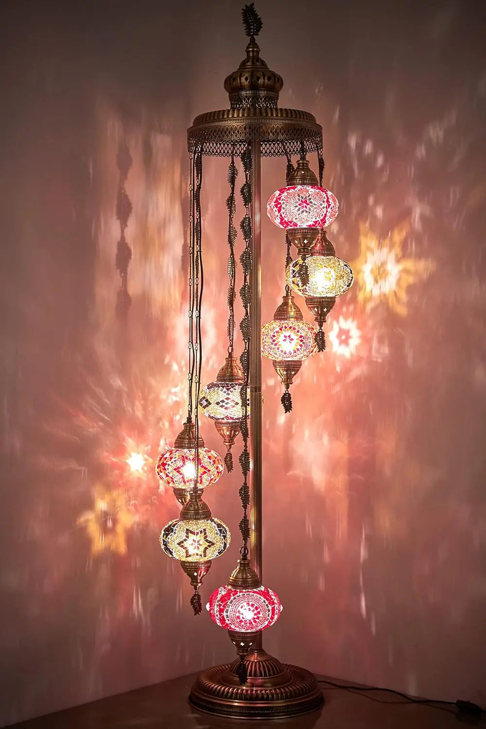 Moroccan Mosaic Floor Lamp