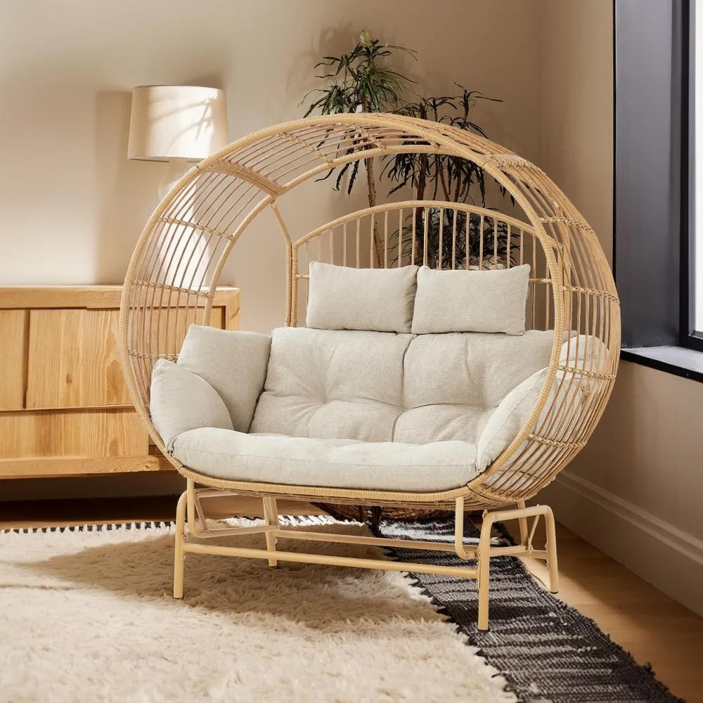 Outdoor Glider Egg Chair