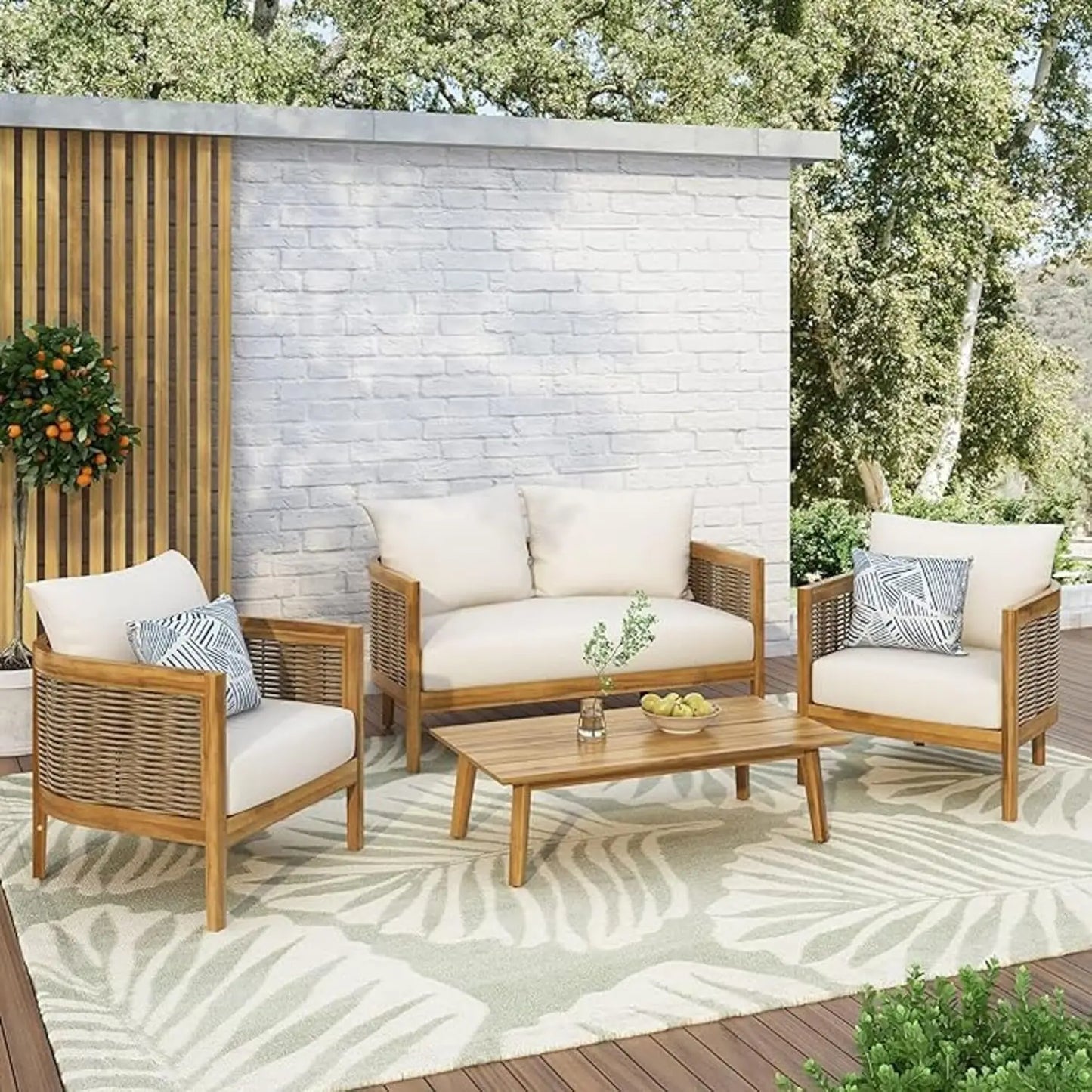 Outdoor Conversation Set for Backyard