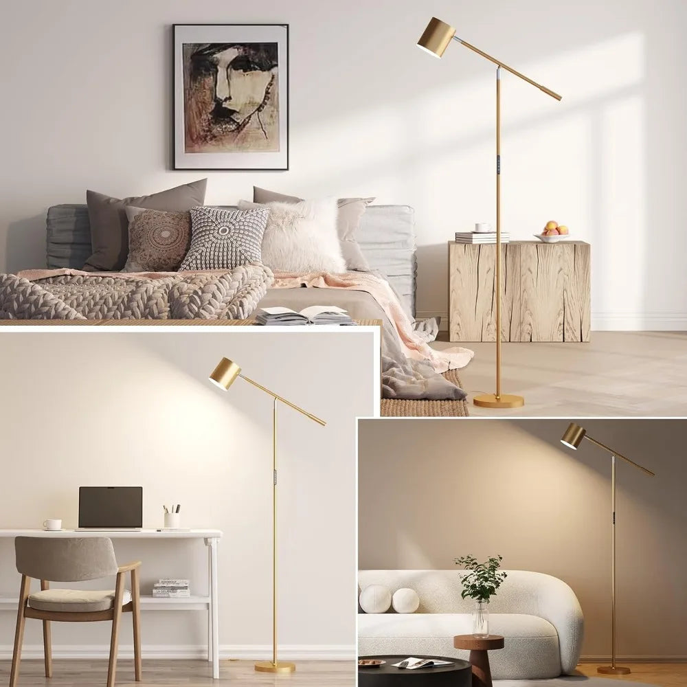 Adjustable Floor Lamp with Remote Control