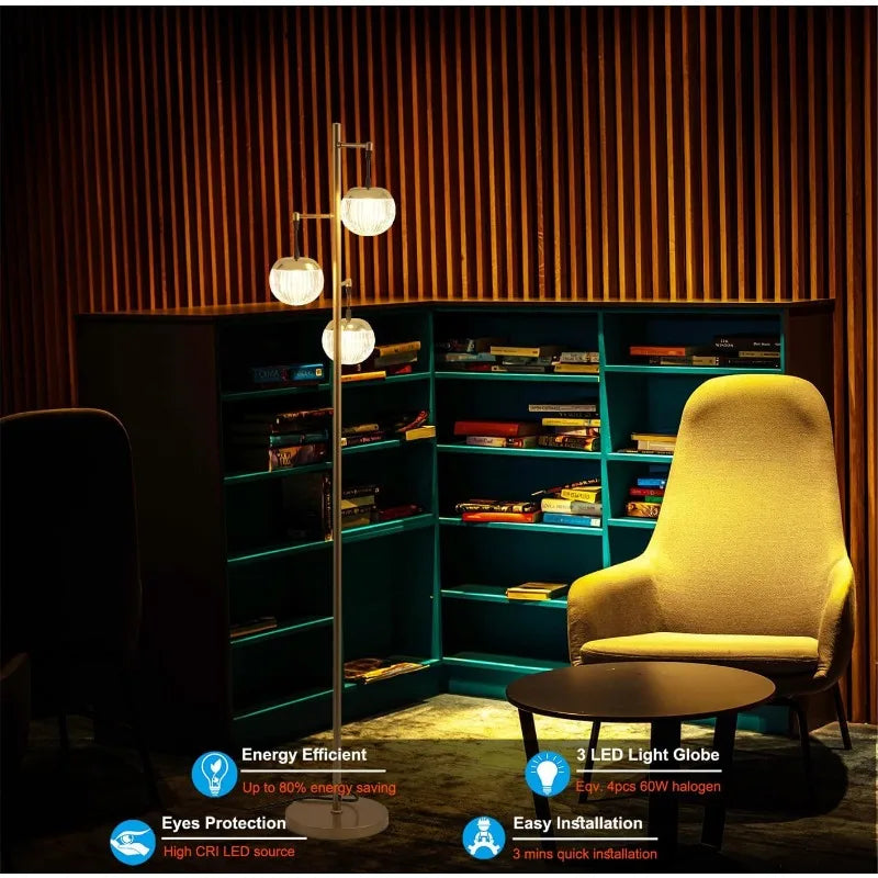 Modern Gold Floor Lamps for Living Room