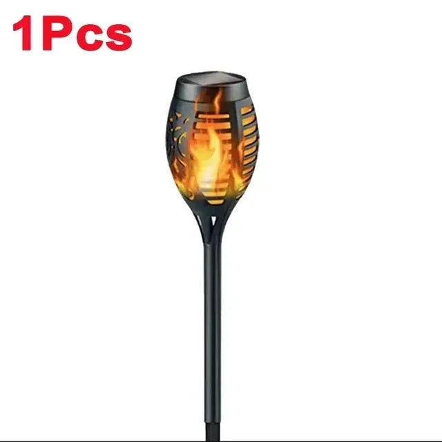 Solar Flame Flickering Tiki Light