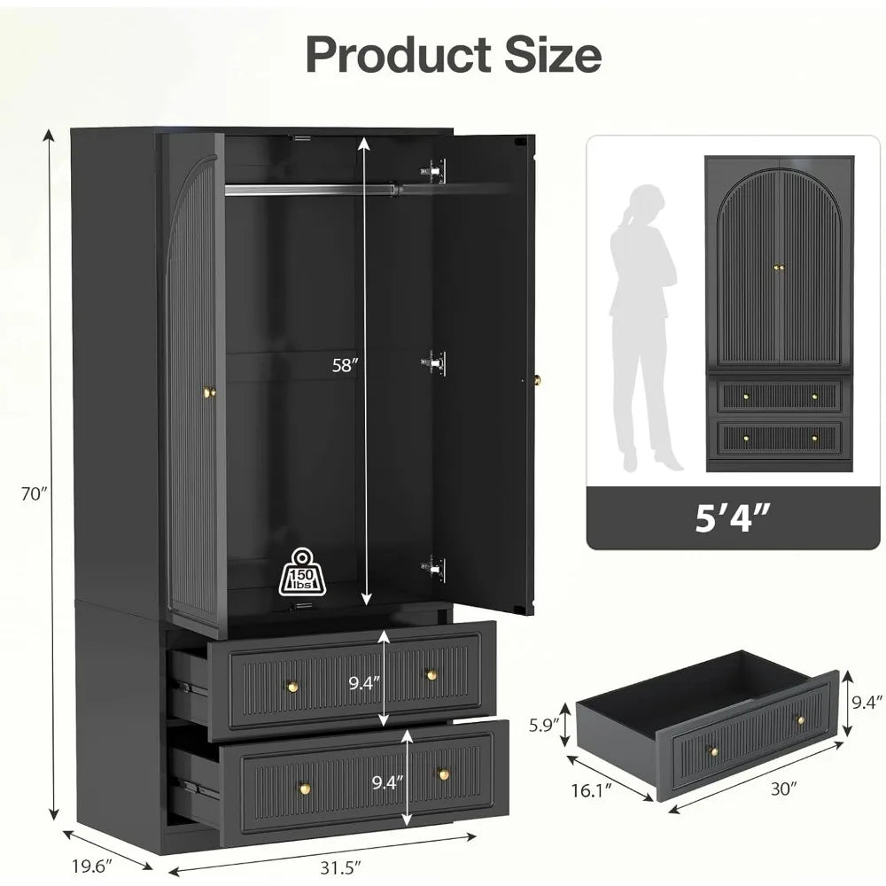 Large Capacity Wardrobe Closet