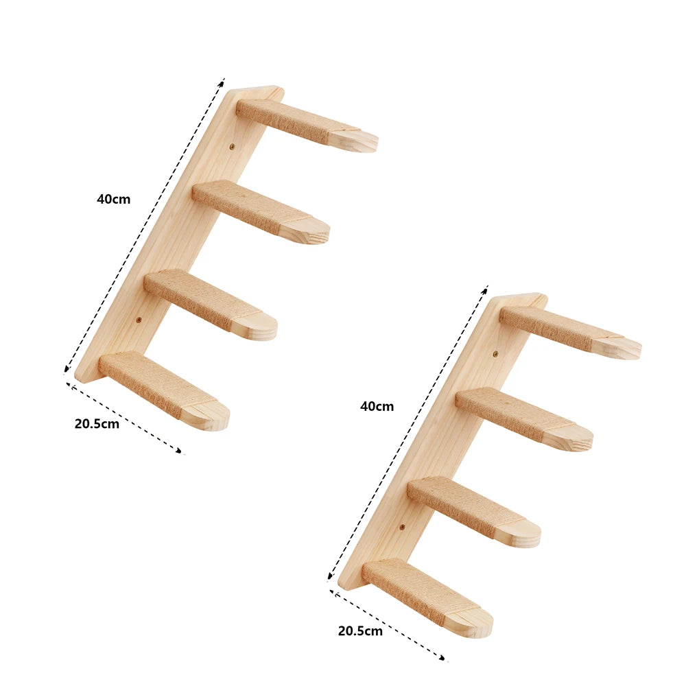 Wall Mounted Cat Climbing Shelves