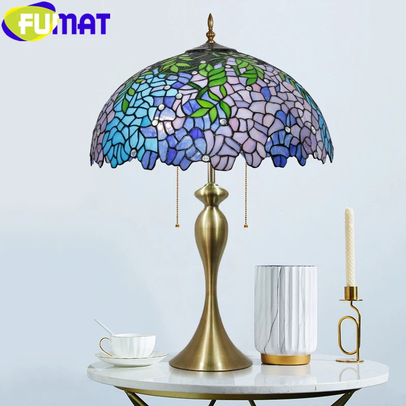 Tiffany Stained Glass Lamp