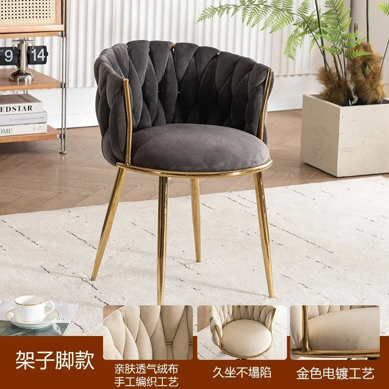 Luxury Makeup Chairs For Dressing Table