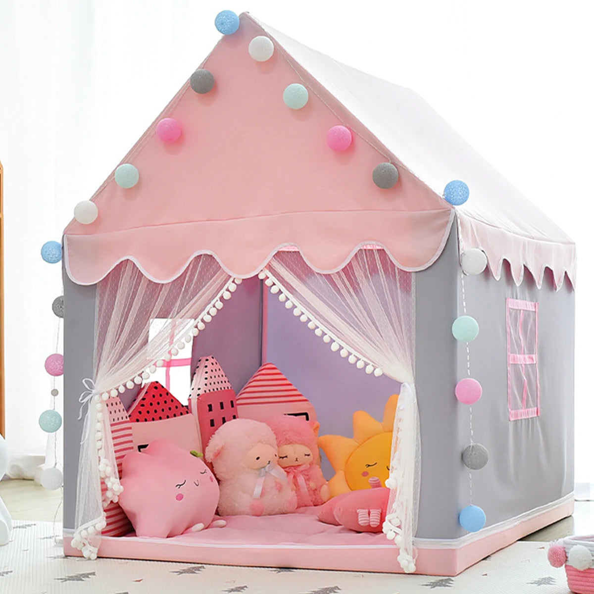 Princess Castle House Play Tent