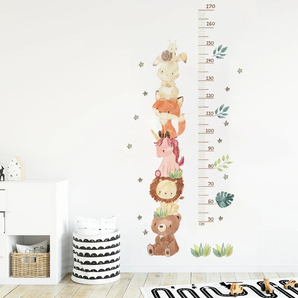 Kids Grow Chart Wall Decals