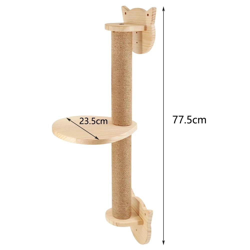 Wall Mounted Cat Climbing Shelves