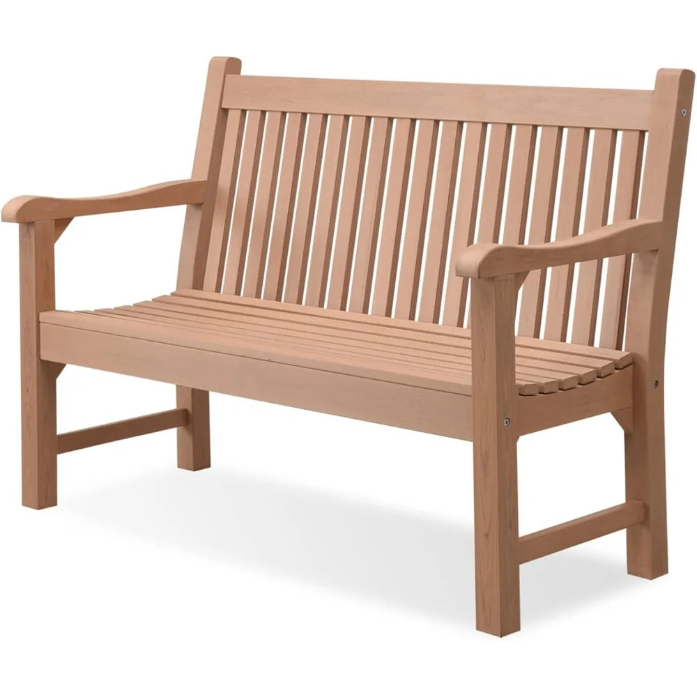 2-Person All-Weather Outdoor Bench