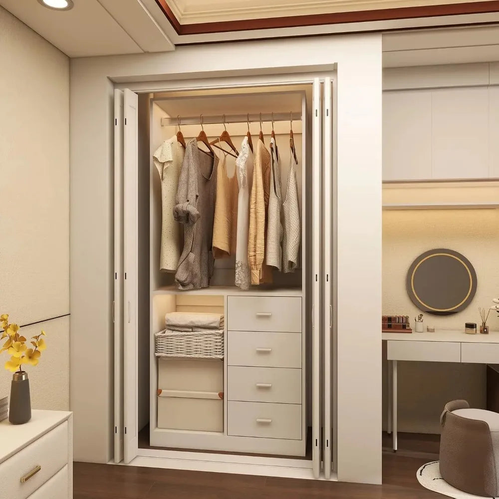 Closet for Clothes Multifunctional Wardrobe