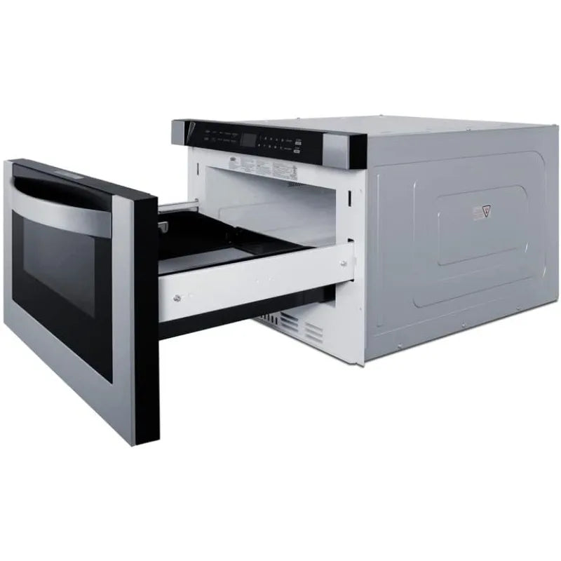 24" Wide Built-In Drawer Microwave for Installation in Wall