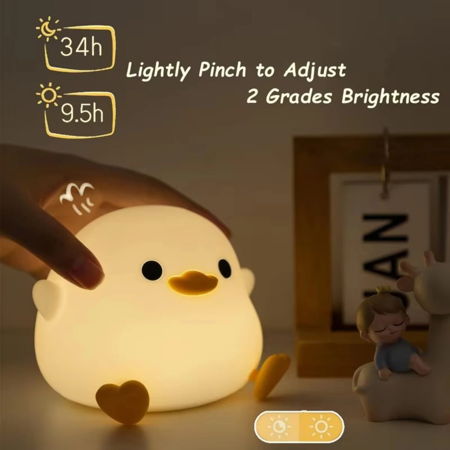 Duck Night Light for Nursery