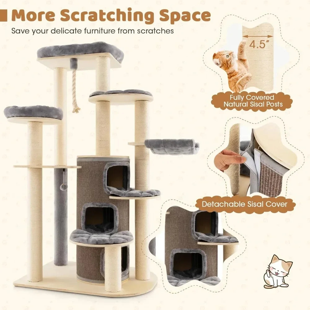 Activity Tower for Medium to Large Cats