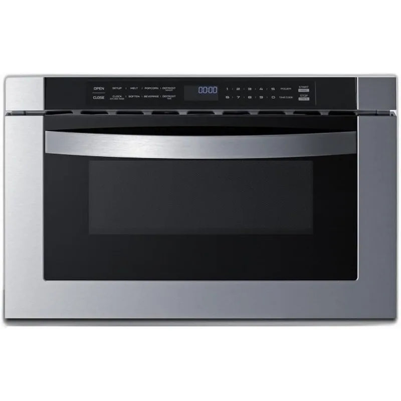 24" Wide Built-In Drawer Microwave for Installation in Wall