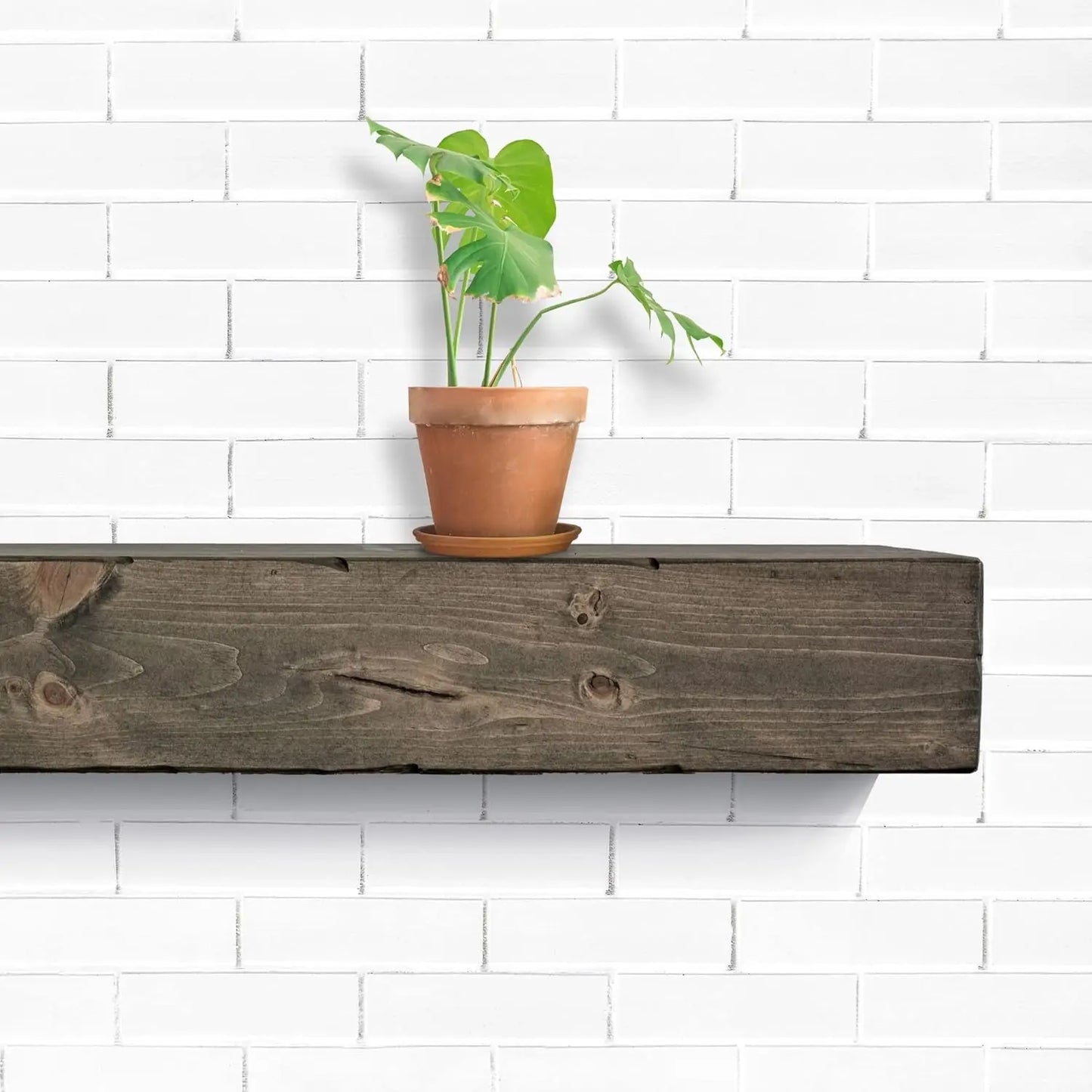 Floating Fireplace Mantel